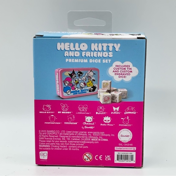 Sanrio Hello Kitty and Friends Premium Dice Set - Picture 7 of 9